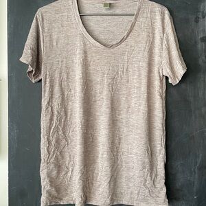 NOS alternative apparel Women's Short Sleeve Tee - Light Brown
